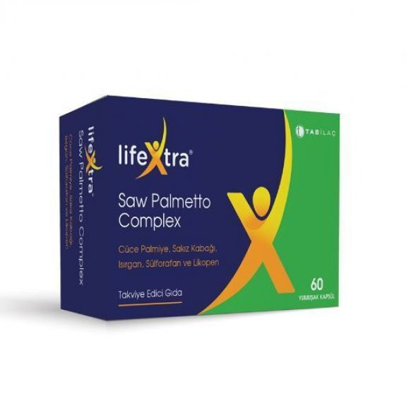 Lifeextra Saw Palmetto Complex 60 Yumuşak Kapsül ürün görseli 1