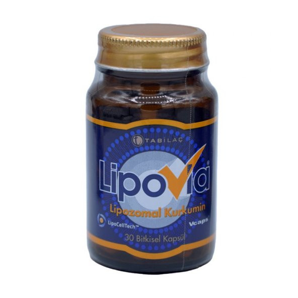 Lipovia Lipozomal Curcumin 30 Kapsül ürün görseli 1
