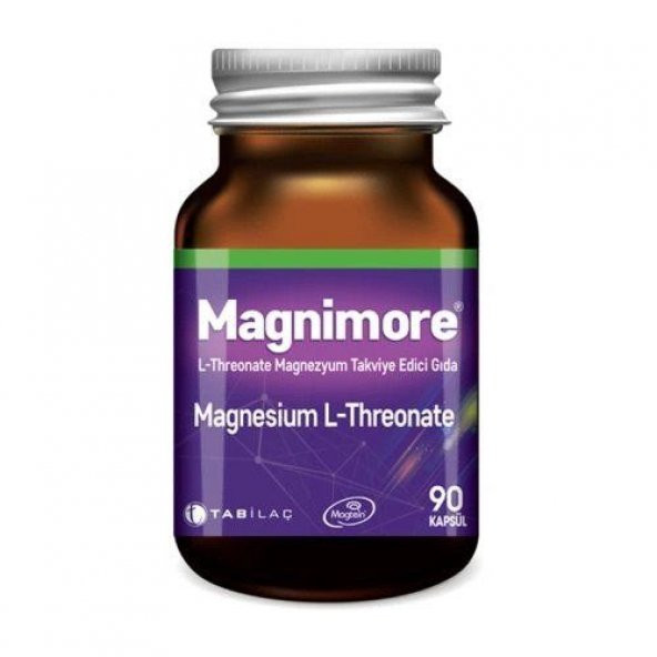 Magnimore Magnesium L-Threonate 90 Kapsül ürün görseli 1