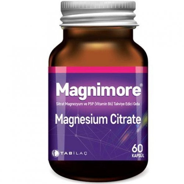 Magnimore Magnezyum Sitrat 60 Kapsül ürün görseli 1