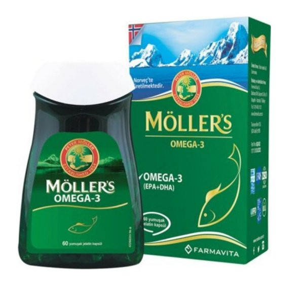 Möllers Omega 3 60 Kapsül ürün görseli 1