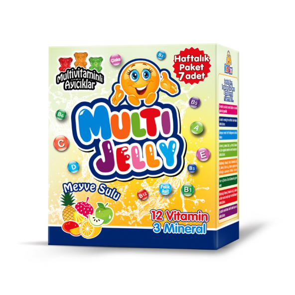 Multi Jelly Multivitaminli Ayıcıklar (7li Paket) ürün görseli 1