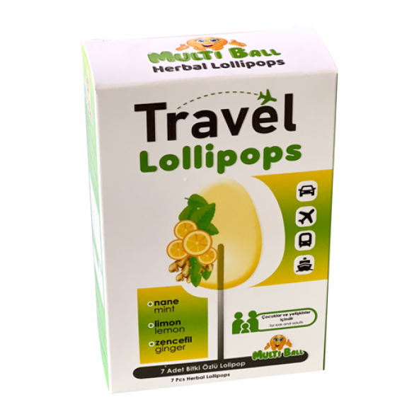 Multiball Travel Lollipops 7 Adet ürün görseli 1