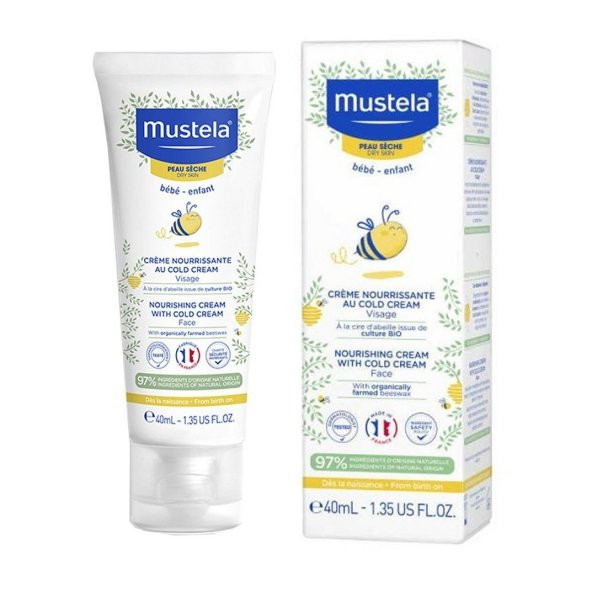 Mustela Nourishing Cream With Cold Cream Face 40 ml ürün görseli 1
