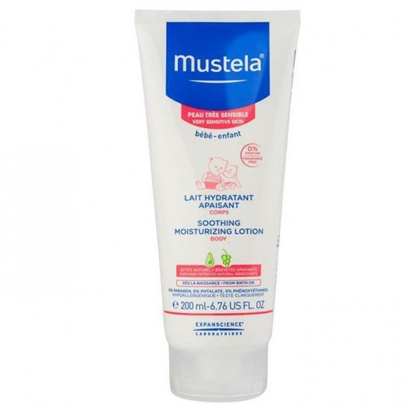 Mustela Soothing Moisturizing Lotion 200 ml Hassas Losyon ürün görseli 1