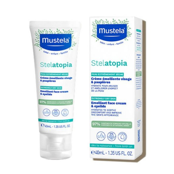 Mustela Stelatopia Emolient Face Yüz Kremi 40 ml ürün görseli 1