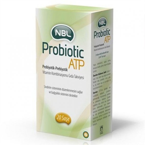 NBL Probiotic ATP 20 Saşe ürün görseli 1