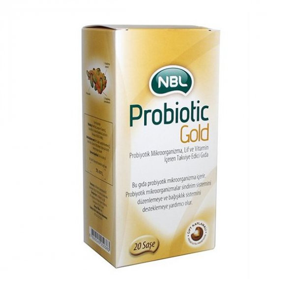 NBL Probiotic GOLD 20 Saşe ürün görseli 1