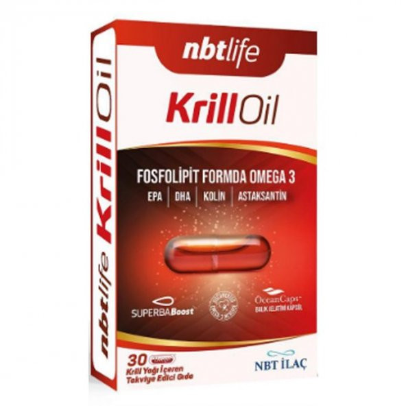 Nbt Life Krill Oil 30 Kapsül ürün görseli 1