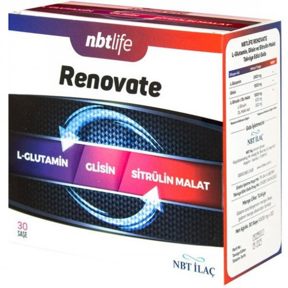 Nbt Life Renovate 30 Saşe ürün görseli 1