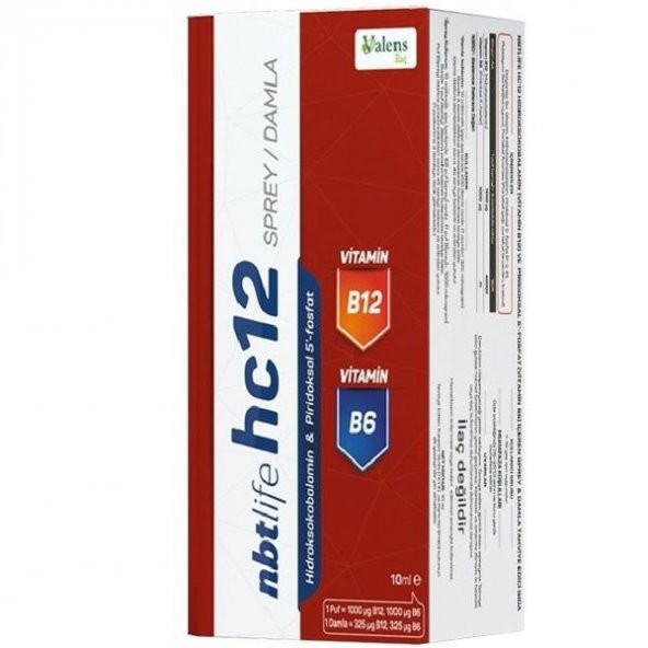 NBT Life HC12 Damla Sprey 10 ml ürün görseli 1