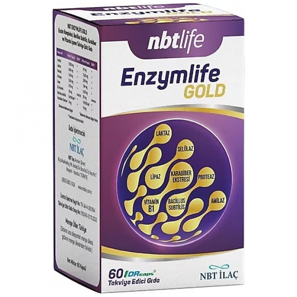 NBT Life Enzymlife Gold 60 Tablet ürün görseli 1