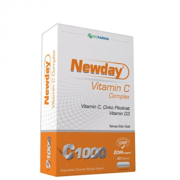 Newday Vitamin C Complex 30 DRcaps Kapsül ürün görseli 1