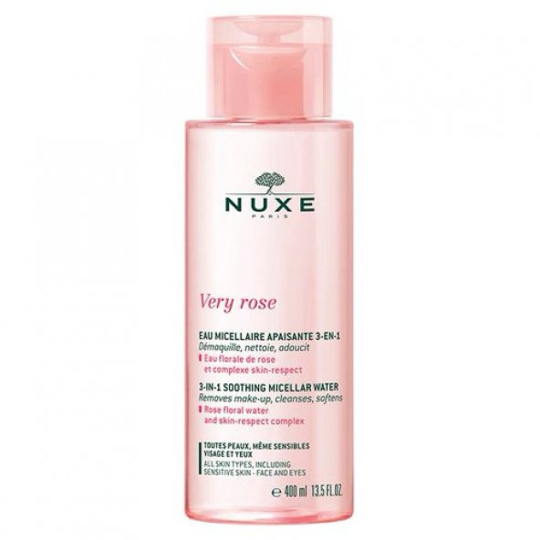 Nuxe Very Rose Eau Micellaire 3 in 1 Temizleme Suyu 400 ml ürün görseli 1