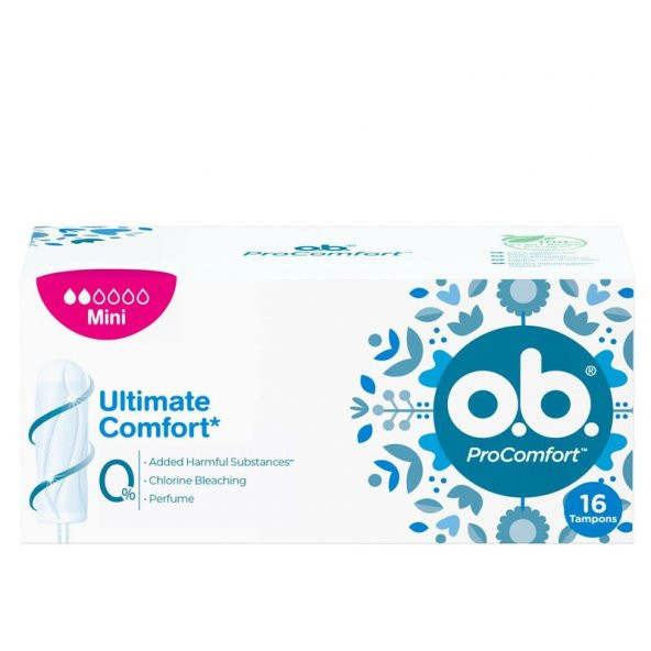 O.B. Comfort Tampon Mini Light Days 16 lı ürün görseli 1
