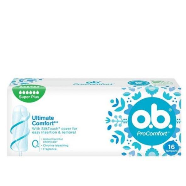O.B Pro Comfort Tampon Süper Plus 16 lı ürün görseli 1