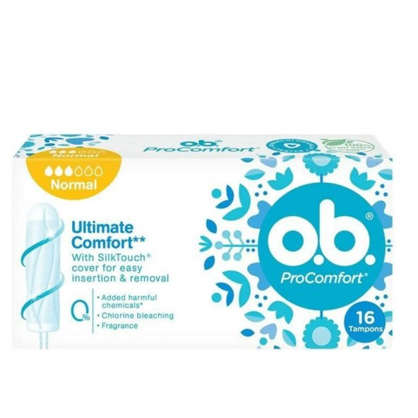 O.B. Comfort Tampon Normal 16 lı ürün görseli 1
