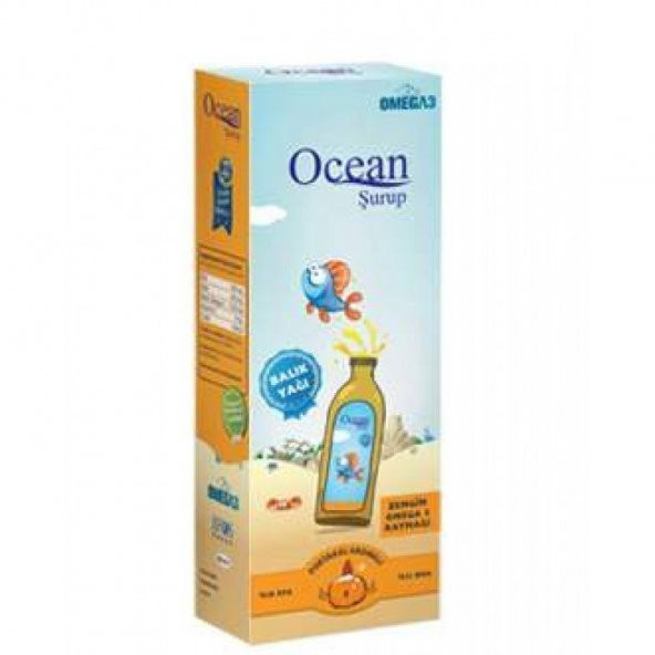 Ocean Orange Portakal Aromalı Balık Yağı 150 ml ürün görseli 1