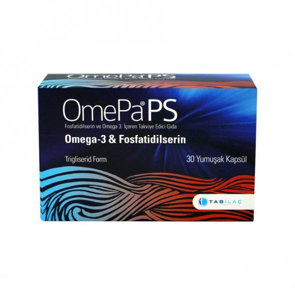 Omepa PS Omega 3 Fosfatidilserin 30 Yumuşak Kapsül ürün görseli 1