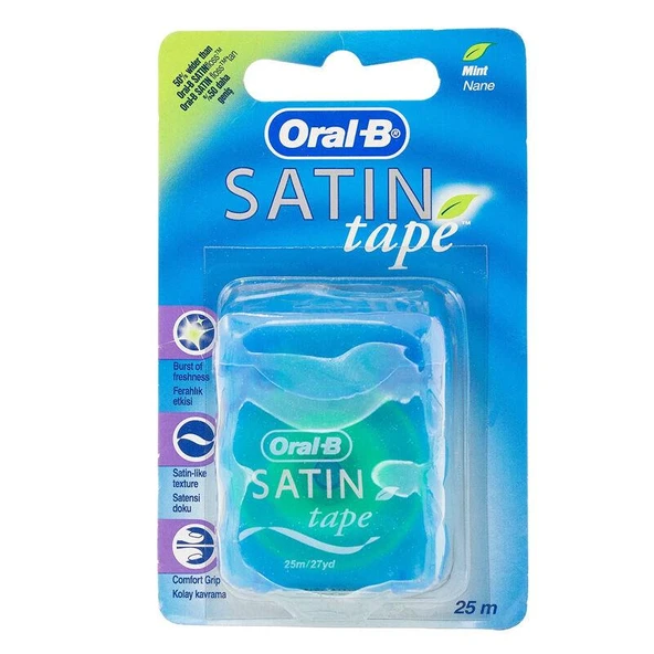 Oral B Satin Tape Diş İpi 25m ürün görseli 1
