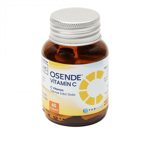 Osende Vitamin C 60 Kapsül ürün görseli 1