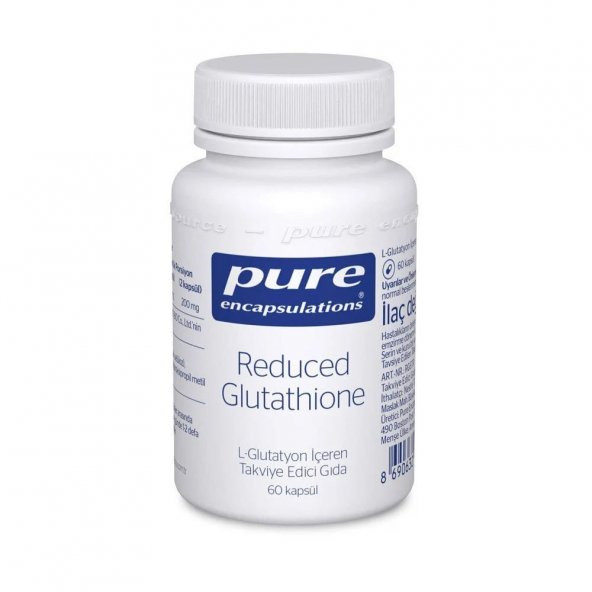Pure Reduced Glutathione 100 mg 60 Kapsül ürün görseli 1
