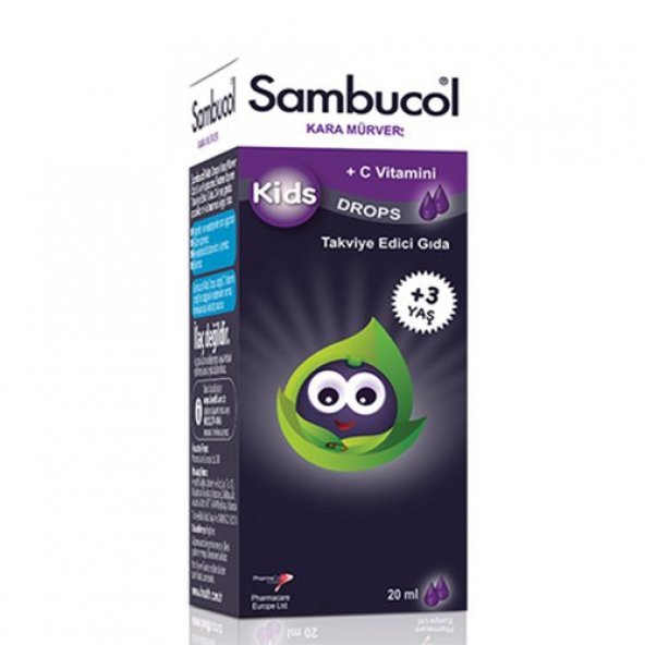 Sambucol Kids Drops 20 ml ürün görseli 1