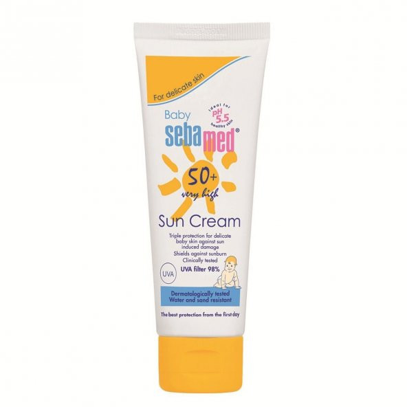 Sebamed Baby Sun Krem SPF 50+ 75 ml ürün görseli 1