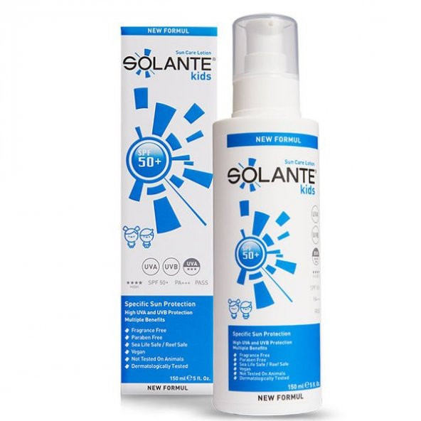 Solante Kids SPF50+ Güneş Koruma Losyonu 150 ml ürün görseli 1