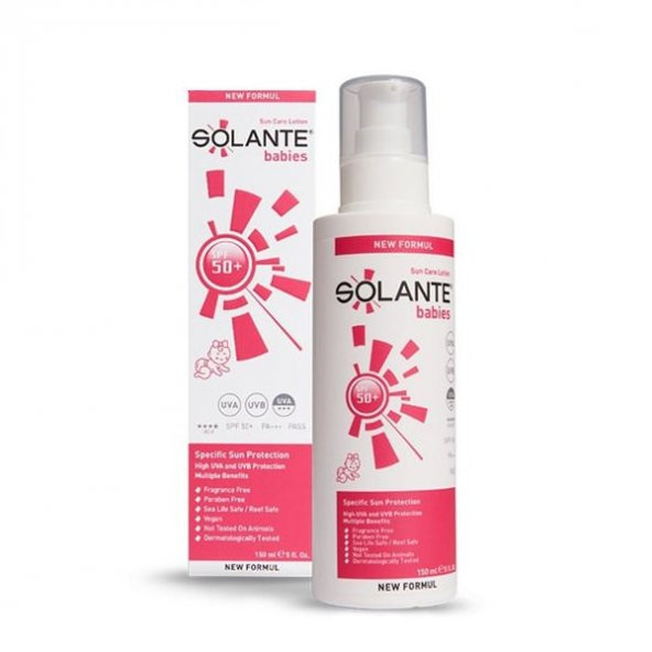 Solante Bebek Güneş Koruyucu Losyon SPF 50+ 150 ml ürün görseli 1