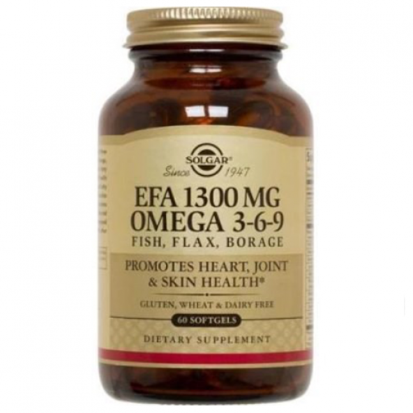 Solgar Omega 3-6-9 EFA 1300 mg 60 Kapsül ürün görseli 1