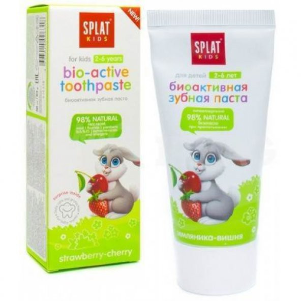 Splat Junior Çocuk Çilek-Kiraz 2-6 Yaş 55 ml ürün görseli 1