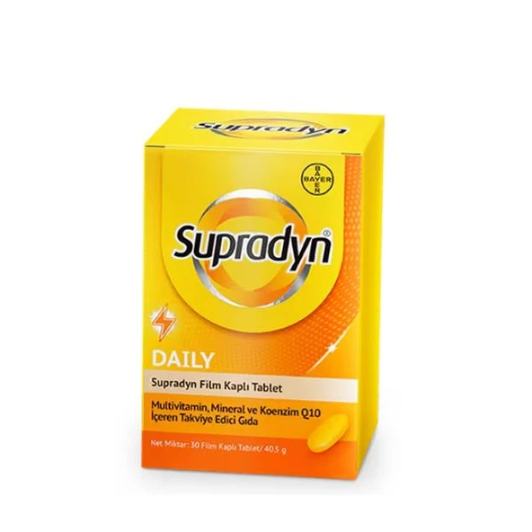 Supradyn Koenzim Q10 Multivitamin 30 Tablet ürün görseli 1