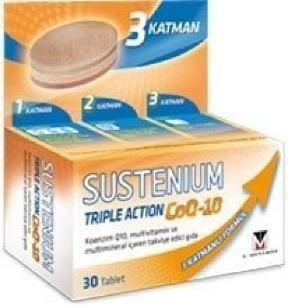 Sustenium Triple Action 30 Tablet ürün görseli 1