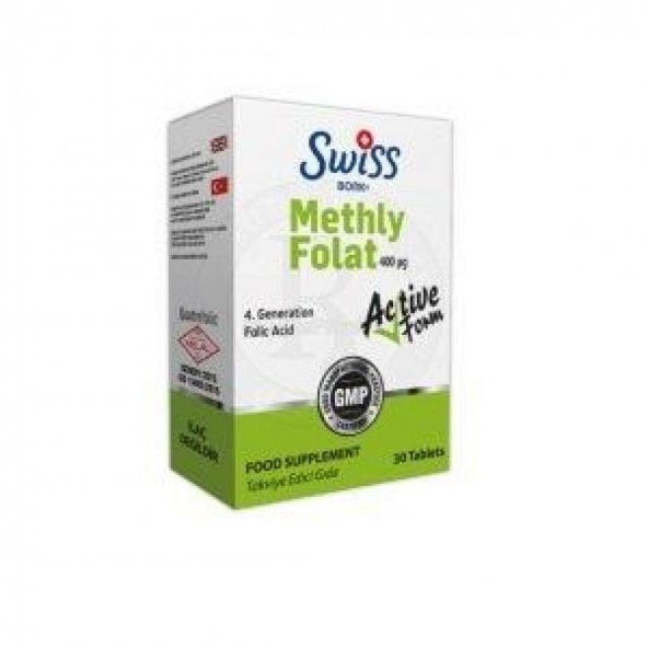 Swiss Bork Methyl Folat 30 Tablet ürün görseli 1