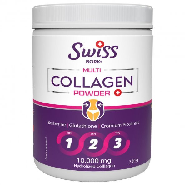 Swiss Bork Multi Collagen Powder 330 gr ürün görseli 1