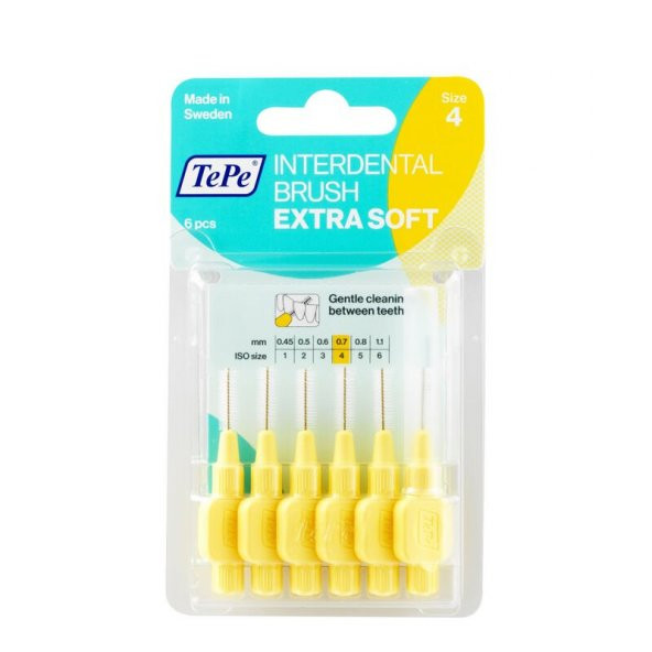 Tepe Blister 6lı Extra Soft 0.7mm Sarı ürün görseli 1