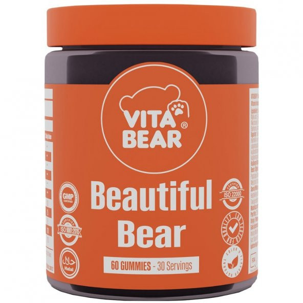 Vita Bear Beautiful Bear 60 Gummies ürün görseli 1