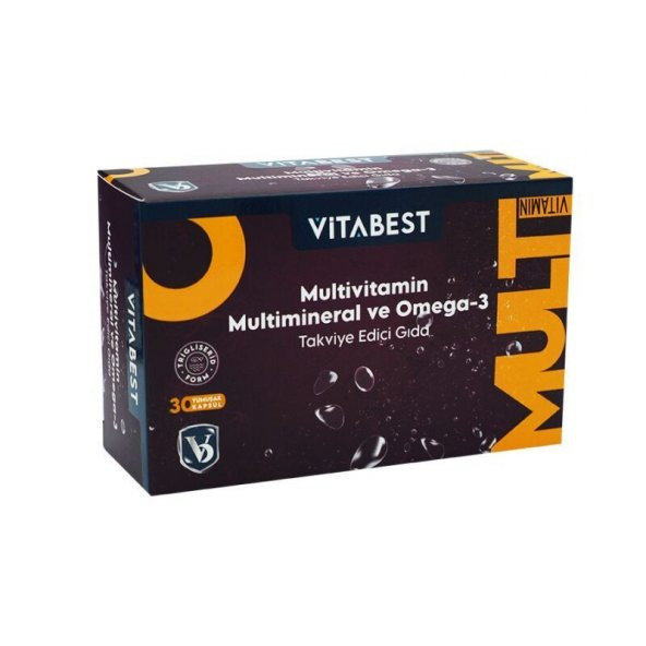 Vitabest Multivitamin 30 Kapsül ürün görseli 1