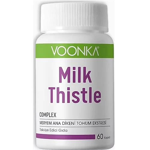 Voonka Milk Thistle 60 Kapsül ürün görseli 1