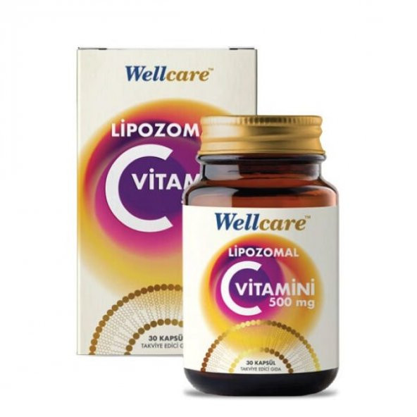 Wellcare Lipozomal C Vitamini 500 mg 30 Kapsül ürün görseli 1
