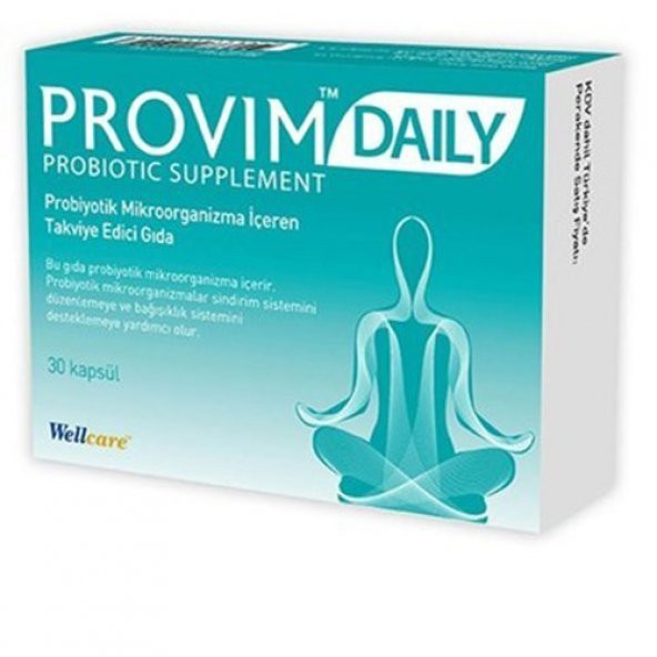 Wellcare Provim Daily 30 Kapsül ürün görseli 1