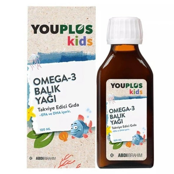Youplus Kids Omega 3 Balık Yağı 150 ml ürün görseli 1