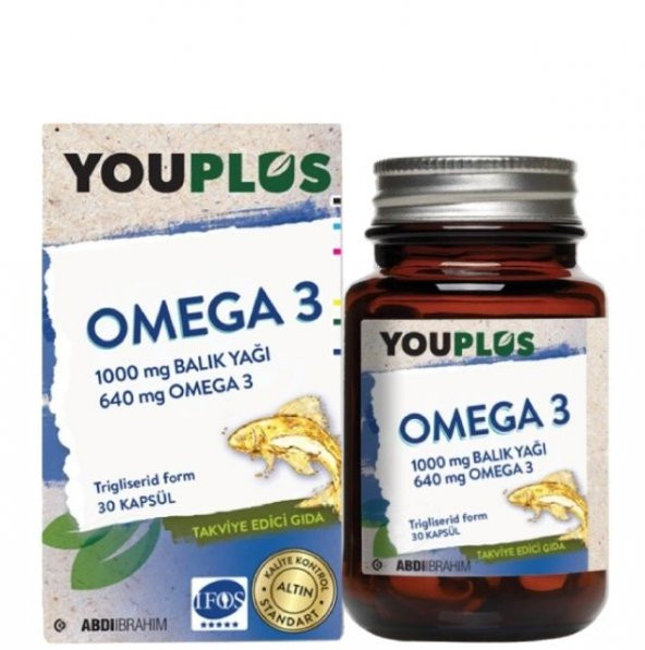 Youplus Daily Omega-3 30 Kapsül ürün görseli 1