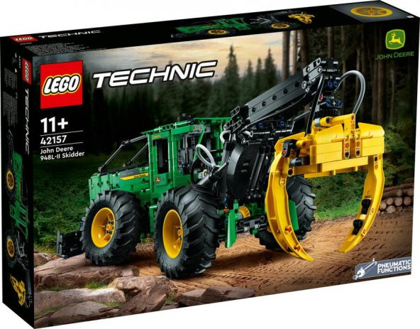 LEGO Technic 42157 John Deere 948L-II Skidder ürün görseli 1