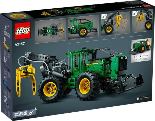 LEGO Technic 42157 John Deere 948L-II Skidder - Resim 2