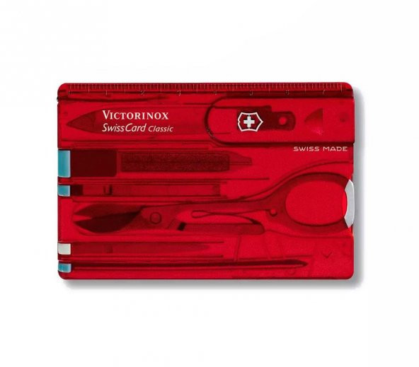 Victorinox 0.7100.T SwissCard Classic Ruby ürün görseli 1