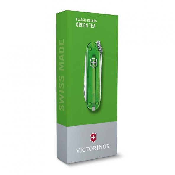 Victorinox 0.6223.T41G Green Tea Classic Çakı ürün görseli 1