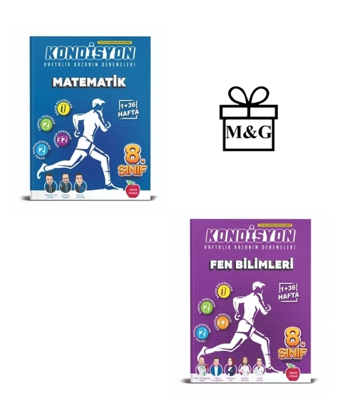 8.Sınıf Kondisyon Matematik Ve Fen Bilimleri Deneme ürün görseli 1
