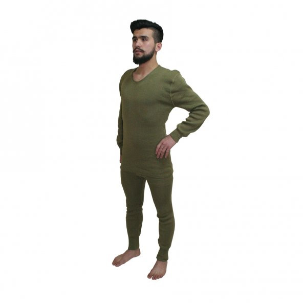 Asker Uzun Kol Takım Örgü Içlik Kışlık Içlik ürün görseli 1